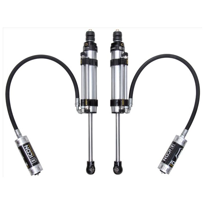 Para Amortyzatorów ICON 2.5 VS Omega Bypass Lift 1-3'' z Zewnętrznymi Zbiornikami FJ Cruiser/2004-2023 4Runner/GX460, Tył