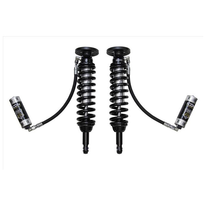 Para Amortyzatorów Coilover ICON 2.5 VS z Zewnętrznymi Zbiornikami CDCV Lift 1.75-2.63'', Ford F150 4WD 2009-2014, Przód