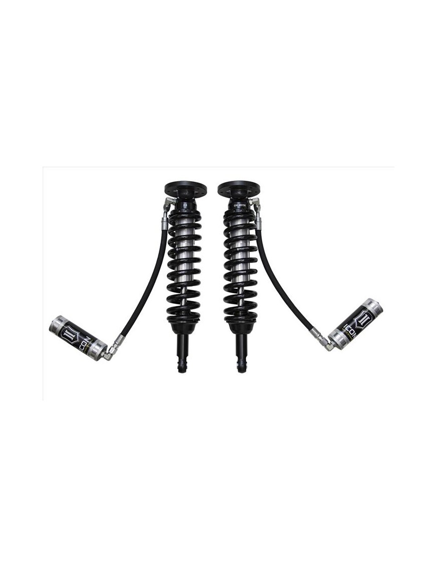 Para Amortyzatorów Coilover ICON 2.5 VS z Zewnętrznymi ZbiornikamiLift 1.75-2.63'', Ford F150 2WD 2009-2014, Przód