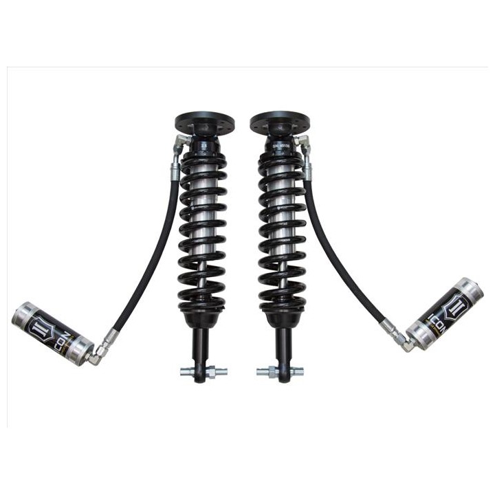Para Amortyzatorów Coilover ICON 2.5 VS z Zewnętrznymi Zbiornikami Lift 2-2.63'', Ford F150 4WD 2015-2020, Przód