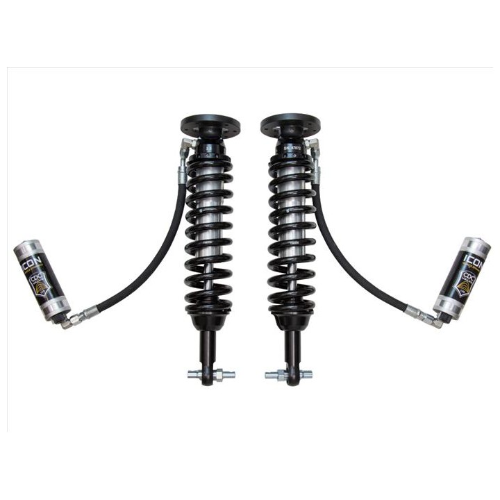 Para Amortyzatorów Coilover ICON 2.5 VS z Zewnętrznymi Zbiornikami CDCV Lift 1,75-3'', Ford F150 2WD 2015-2020, Przód