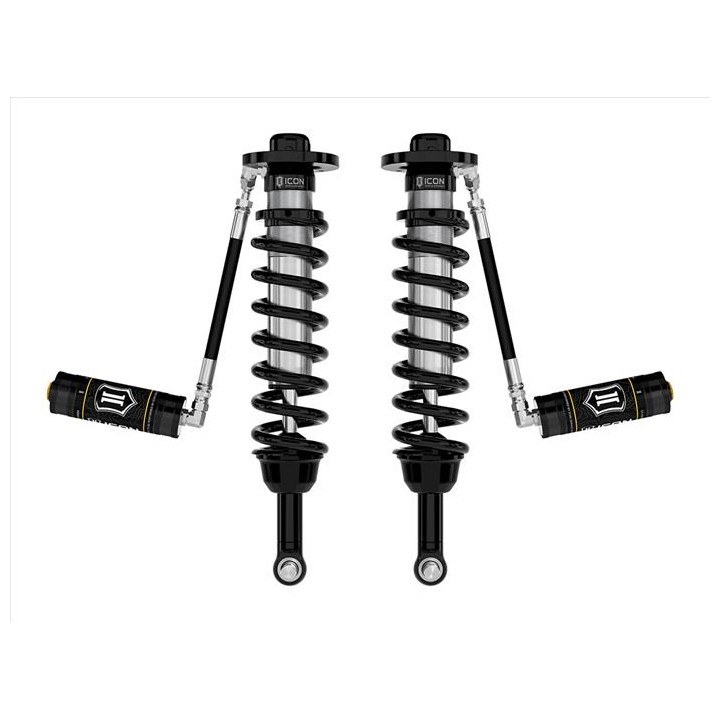 Para Amortyzatorów Coilover ICON 2.5 VS z Zewnętrznymi Zbiornikami 2021-2023 Ford F-150 4WD 3.5-4.5'' Lift (Tremor 2.5-3''