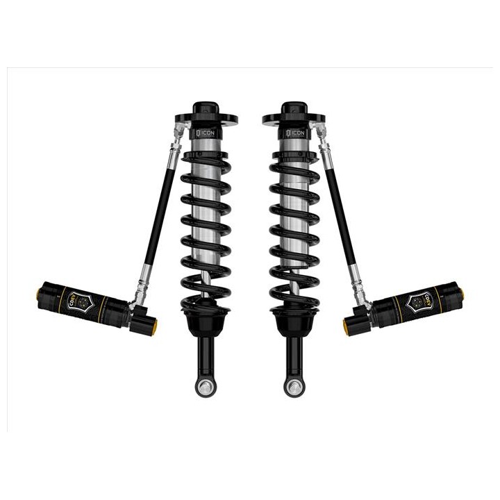 Para Amortyzatorów Coilover ICON 2.5 VS z Zewnętrznymi Zbiornikami CDEV 2021-2023 Ford F-150 4WD 3.5-4.5'' Lift (Tremor 2.5-