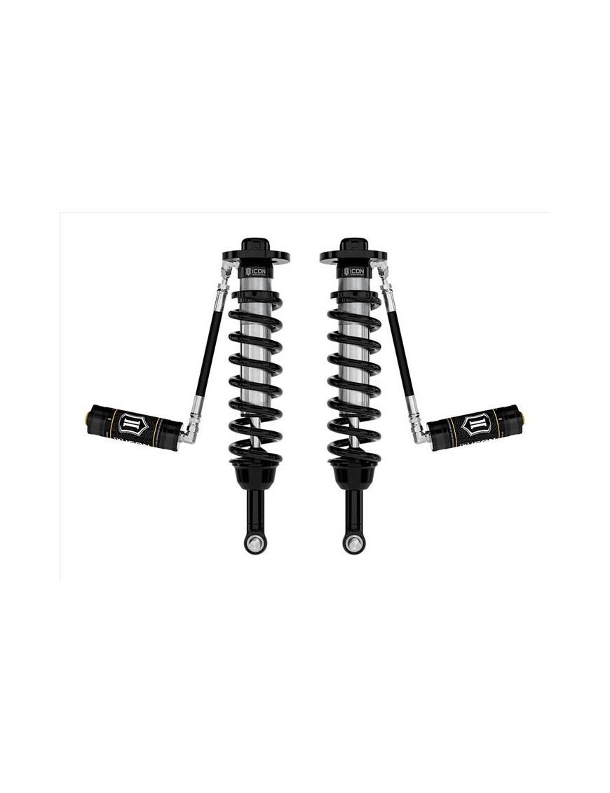 Para Amortyzatorów Coilover ICON 2.5 VS z Zewnętrznymi Zbiornikami Lift 2,75-3,5'', Ford F150 4WD 2021-2023, Przód