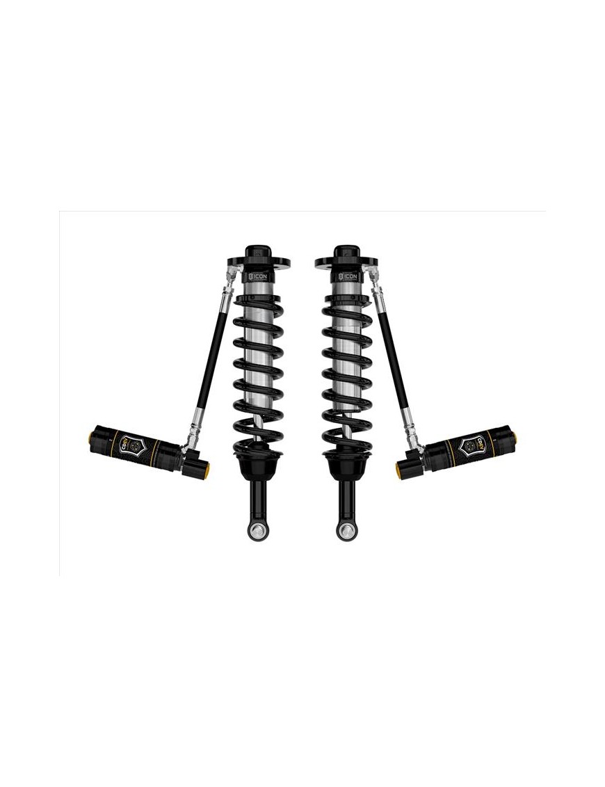 Para Amortyzatorów Coilover ICON 2.5 VS z Zewnętrznymi Zbiornikami CDEV Lift 2,75-3,5'', Ford F150 4WD 2021-2023, Przód