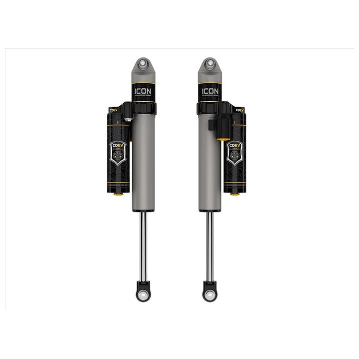 Para Tylnych Amortyzatorów ICON 2.5 VS ze Zbiornikami Piggyback CDEV Ford F-150 4WD / F-150 Tremor 2021-2023, Tył