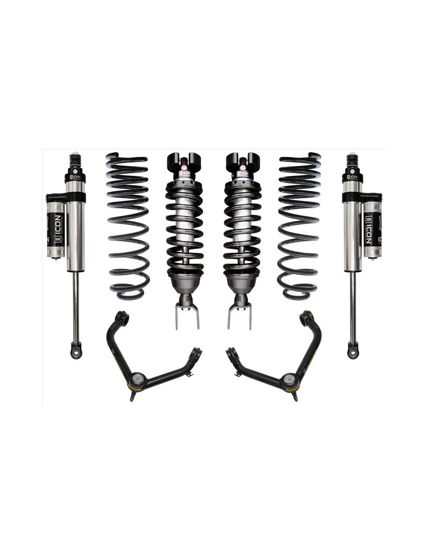 Zestaw Zawieszenia ICON Lift 0-1.5'' Stage 4, Wahacze Rurowe Ram 1500 od 2020