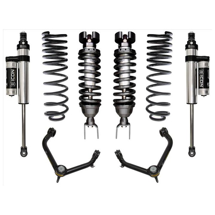Zestaw Zawieszenia ICON Lift 0-1.5'' Stage 4, Wahacze Rurowe Ram 1500 od 2020