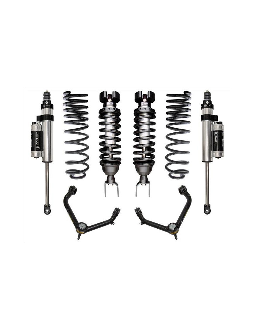 Zestaw Zawieszenia ICON Lift 0-1.5'' Stage 5, Wahacze Rurowe Ram 1500 od 2021