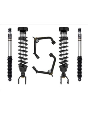 Zestaw Zawieszenia ICON Lift 2-3'' Stage 1, Wahacze Rurowe Ram 1500 2019-2023