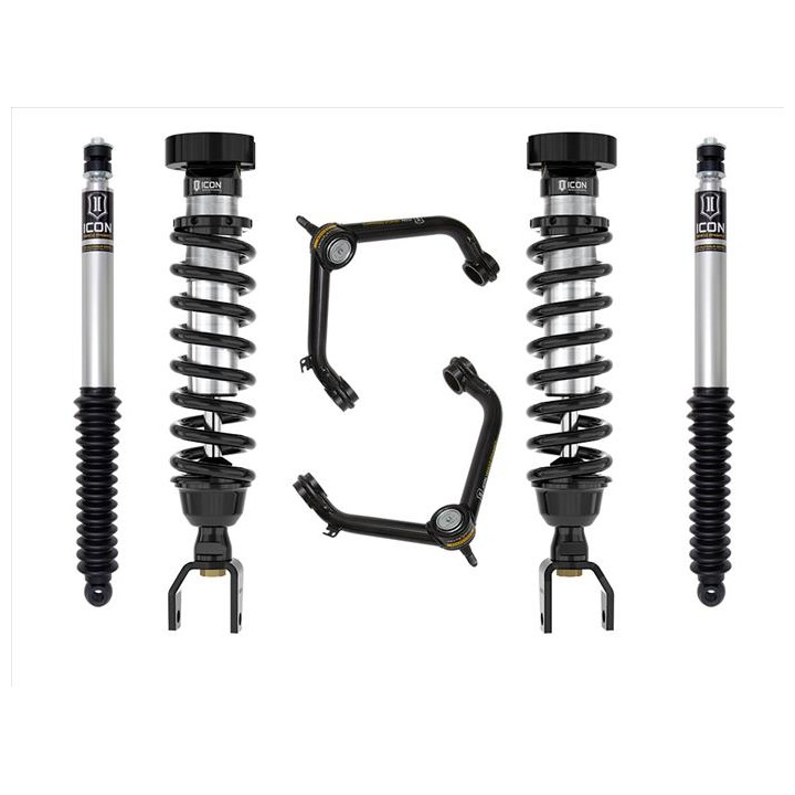 Zestaw Zawieszenia ICON Lift 2-3'' Stage 1, Wahacze Rurowe Ram 1500 2019-2023