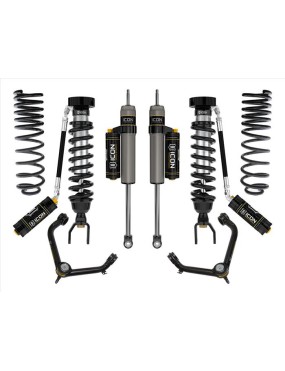 Zestaw Zawieszenia ICON Lift 2-3'' Stage 4, Wahacze Rurowe Ram 1500 2019-2023