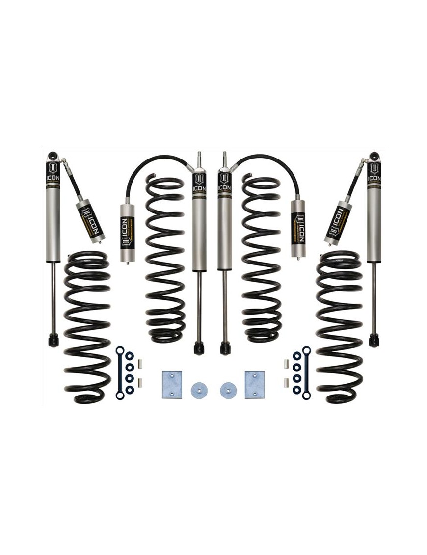 Zestaw Zawieszenia ICON STAGE 2 +3'' Jeep Wrangler JK 07-18