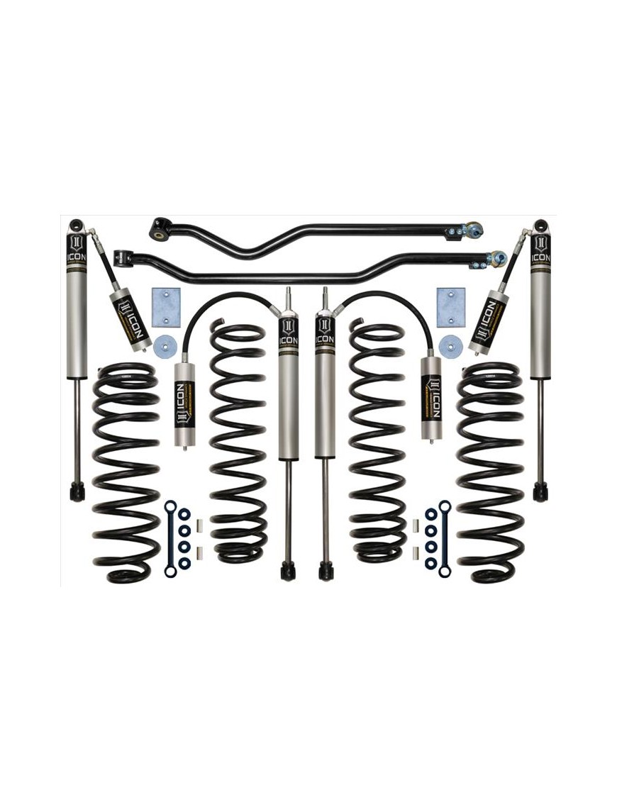 Zestaw Zawieszenia ICON STAGE 3 +3'' Jeep Wrangler JK 07-18