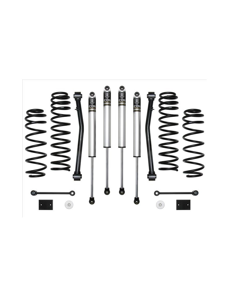 Zestaw Zawieszenia ICON STAGE 2 +2,5'' Jeep Wrangler JL po 2018
