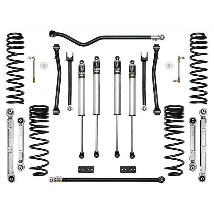 Zestaw zawieszenia ICON +2,5'' STAGE 5 billet UCA, Jeep Gladiator JT