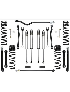 Zestaw zawieszenia ICON +2,5'' STAGE 5 tubular UCA, Jeep Gladiator JT