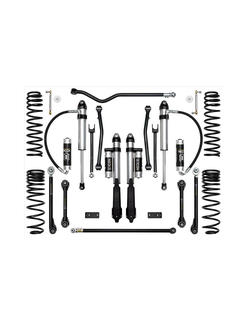 Zestaw zawieszenia ICON +2,5'' STAGE 7 tubular UCA, Jeep Gladiator JT