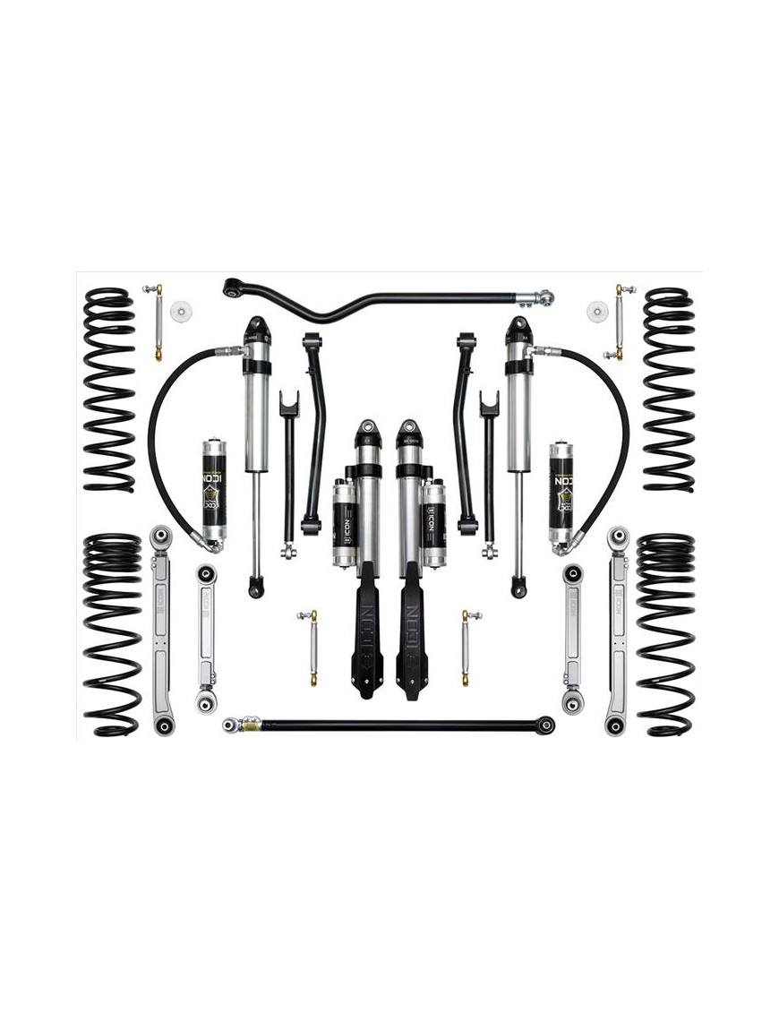 Zestaw zawieszenia ICON +2,5'' STAGE 8 billet UCA, Jeep Gladiator JT
