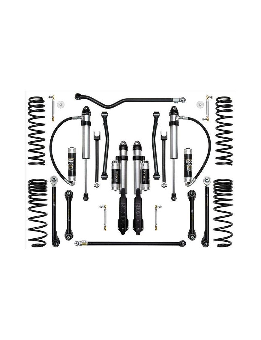 Zestaw zawieszenia ICON +2,5'' STAGE 8 tubular UCA, Jeep Gladiator JT