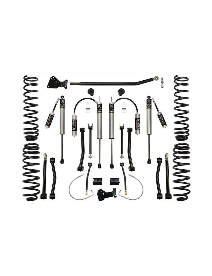 Zestaw Zawieszenia ICON STAGE 2 +4,5'' Jeep Wrangler JK 07-18