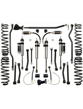 Zestaw Zawieszenia ICON STAGE 3 +4,5'' Jeep Wrangler JK 07-18