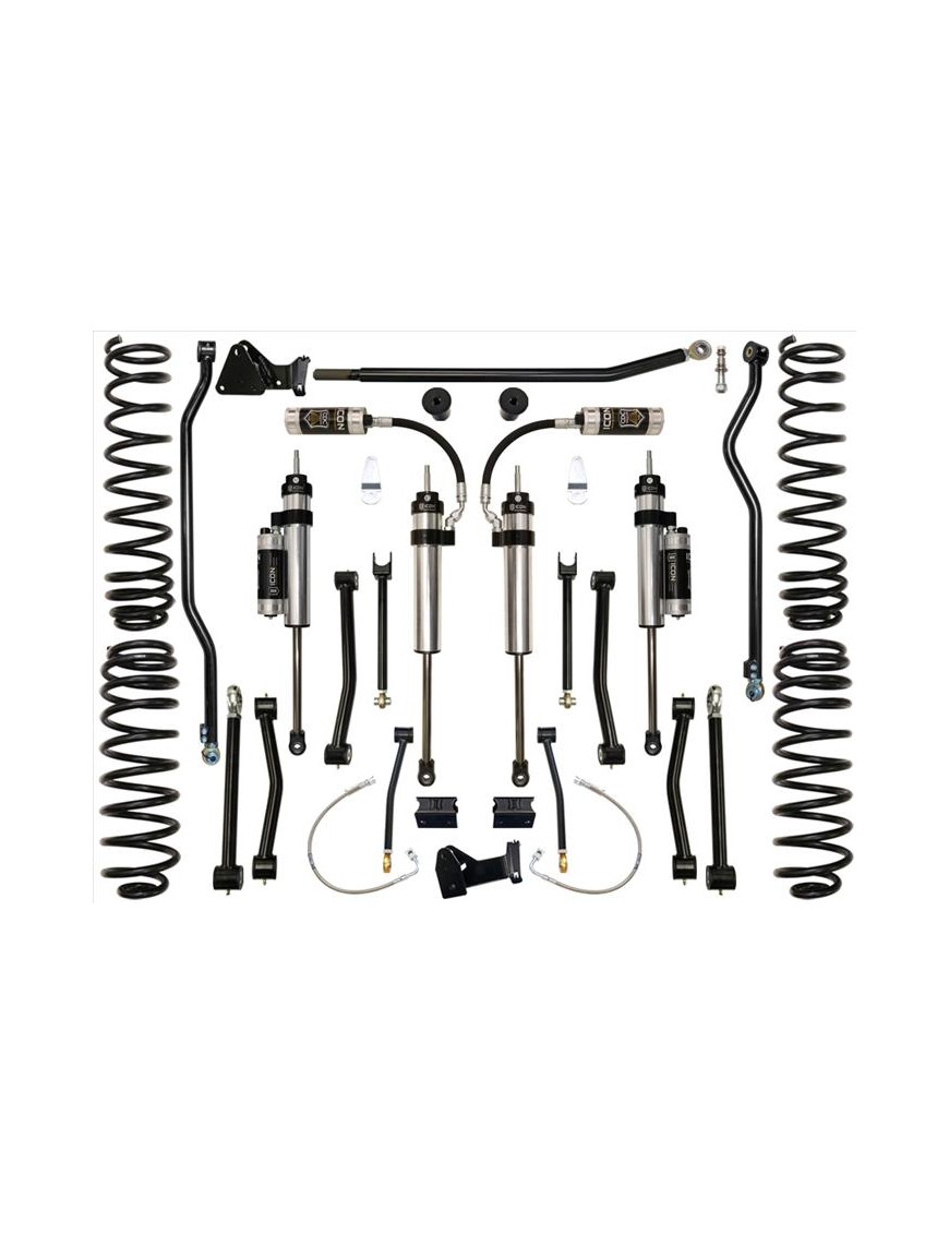 Zestaw Zawieszenia ICON STAGE 4 +4,5'' Jeep Wrangler JK 07-18