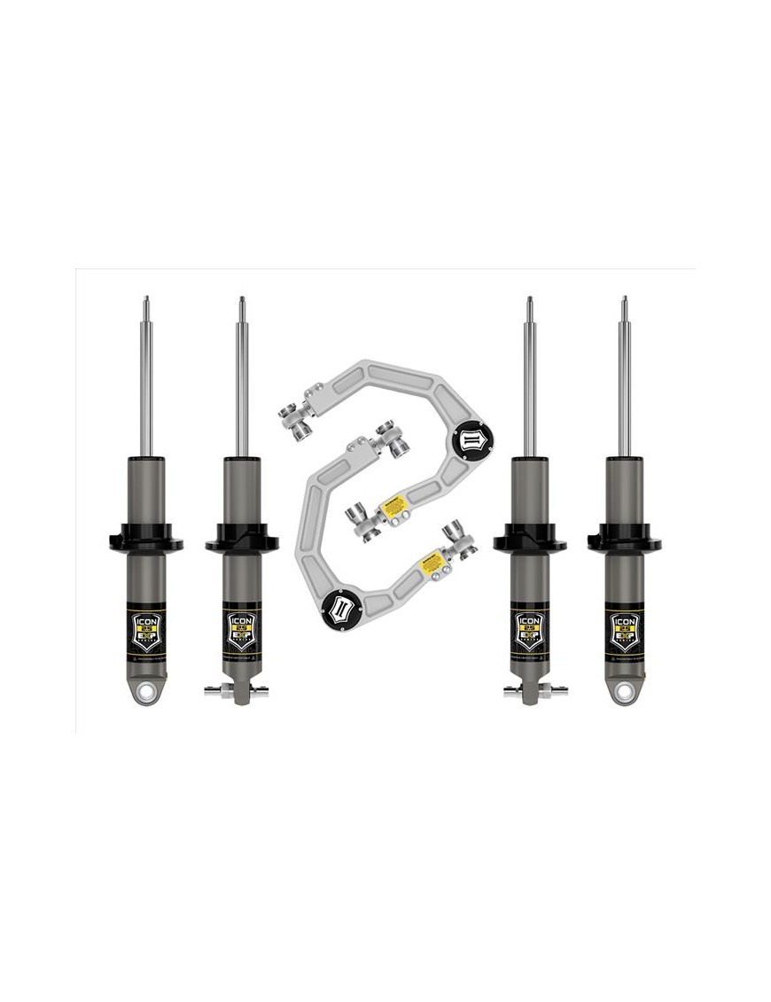 Zestaw Zawieszenia ICON Ford Bronco HOSS 1.0 1.375-3'' Lift, Stage 2 Billet