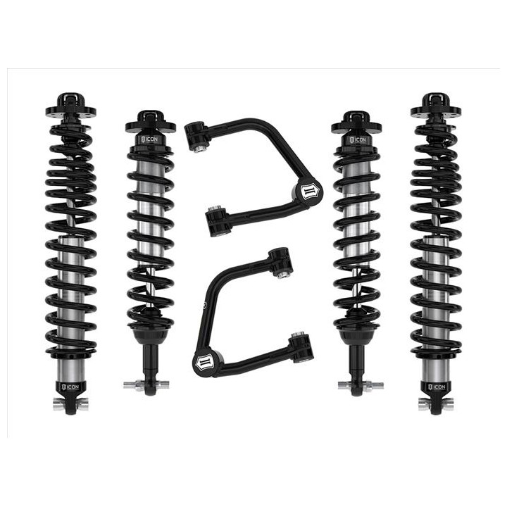Zestaw Zawieszenia ICON Ford Bronco 3-4'' Lift, Stage 3, Rurowe Wahacze (bez pakietu Sasquatch)