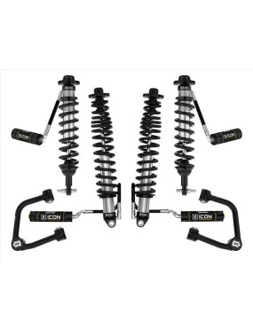 Zestaw Zawieszenia ICON Ford Bronco 3-4'' Lift, Stage 4, Rurowe Wahacze, Sprężyny HD (bez pakietu Sasquatch)