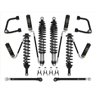 Zestaw Zawieszenia ICON Ford Bronco 3-4'' Lift, Stage 6 CDXS, Rurowe Wahacze (bez pakietu Sasquatch)