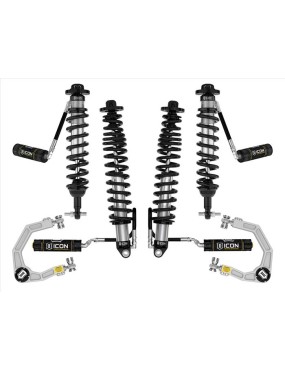 Zestaw Zawieszenia ICON Ford Bronco 2-3'' Lift, Stage 4, Billet, Sprężyny HD (z pakietem Sasquatch)