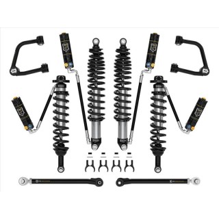 Zestaw Zawieszenia ICON Ford Bronco 2-3'' Lift, Stage 6 CDXS, Rurowe Wahacze, Sprężyny HD (z pakietem Sasquatch)