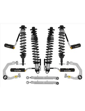 Zestaw Zawieszenia ICON Ford Bronco 2-3'' Lift, Stage 6, Billet, Sprężyny HD (z pakietem Sasquatch)