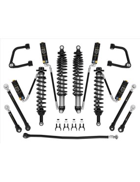Zestaw Zawieszenia ICON Ford Bronco 2-3'' Lift, Stage 7 CDXS, Rurowe Wahacze, Sprężyny HD (z pakietem Sasquatch)