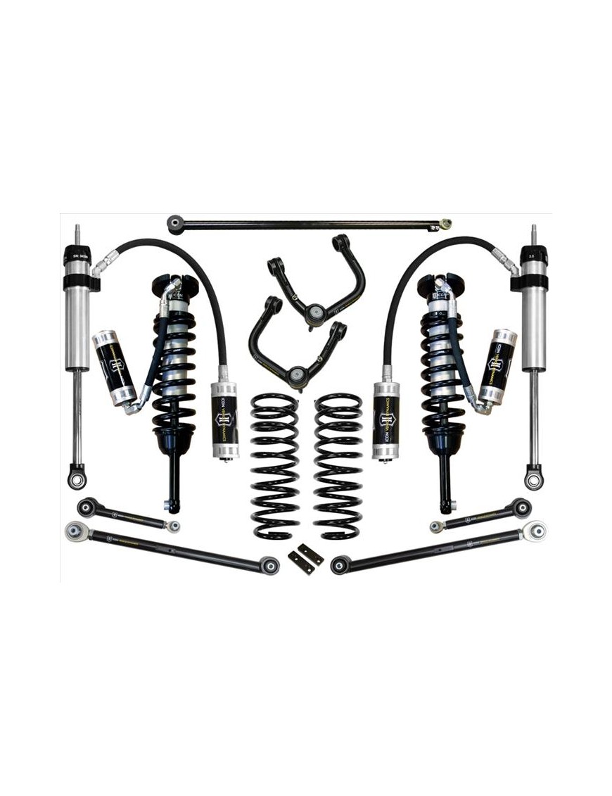 Zestaw Zawieszenia ICON Lift 0-3,5'' Stage 6 Wahacze Rurowe 4Runner 2002-2009