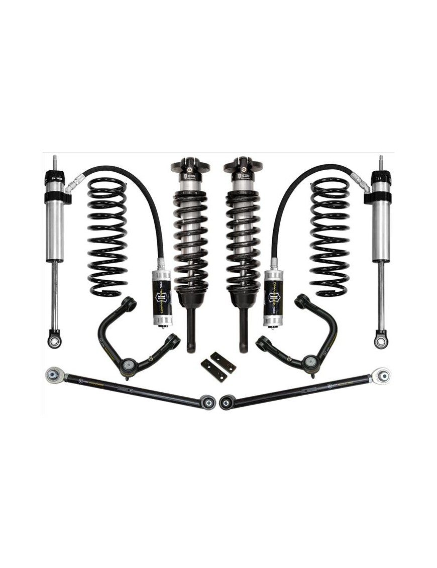 Zestaw Zawieszenia ICON Lift 0-3,5'' Stage 4 Wahacze Rurowe FJ Cruiser/4Runner 2009-2024