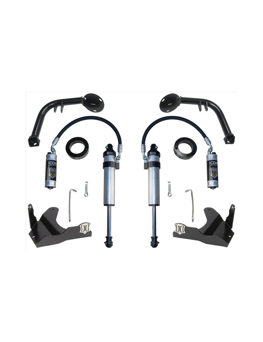 Zestaw Dodatkowych Amortyzatorów ICON S2 Stage 2 2009-2023 4Runner/FJ Cruiser