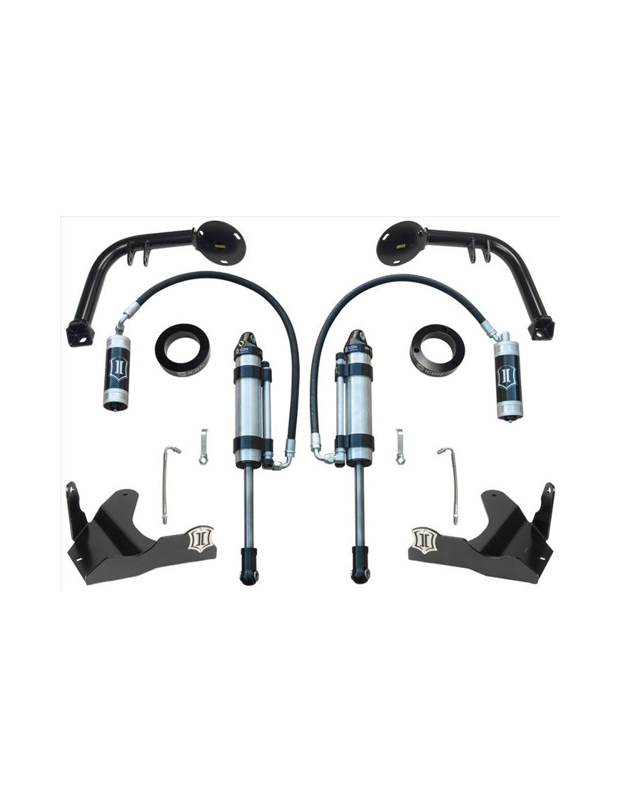 Zestaw Dodatkowych Amortyzatorów ICON S2 Stage 3 2009-2023 4Runner/FJ Cruiser