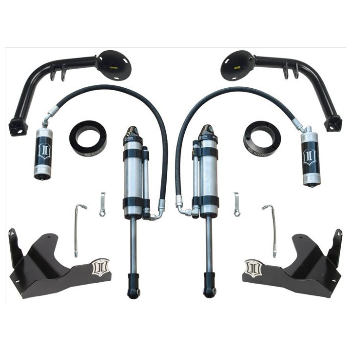 Zestaw Dodatkowych Amortyzatorów ICON S2 Stage 3 2009-2023 4Runner/FJ Cruiser