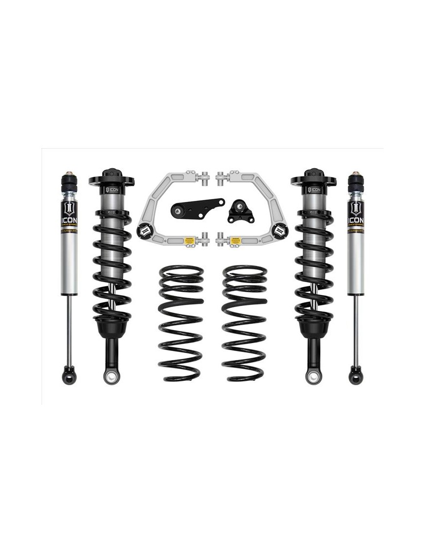 Zestaw Zawieszenia ICON 1.25-3'' Lift, Stage 2 BIllet, Sprężyny Progresywne Toyota Tacoma 2024