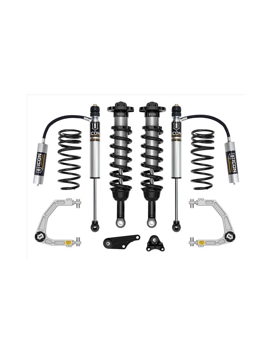 Zestaw Zawieszenia ICON 1.25-3'' Lift, Stage 3 BIllet, Sprężyny Progresywne Toyota Tacoma 2024