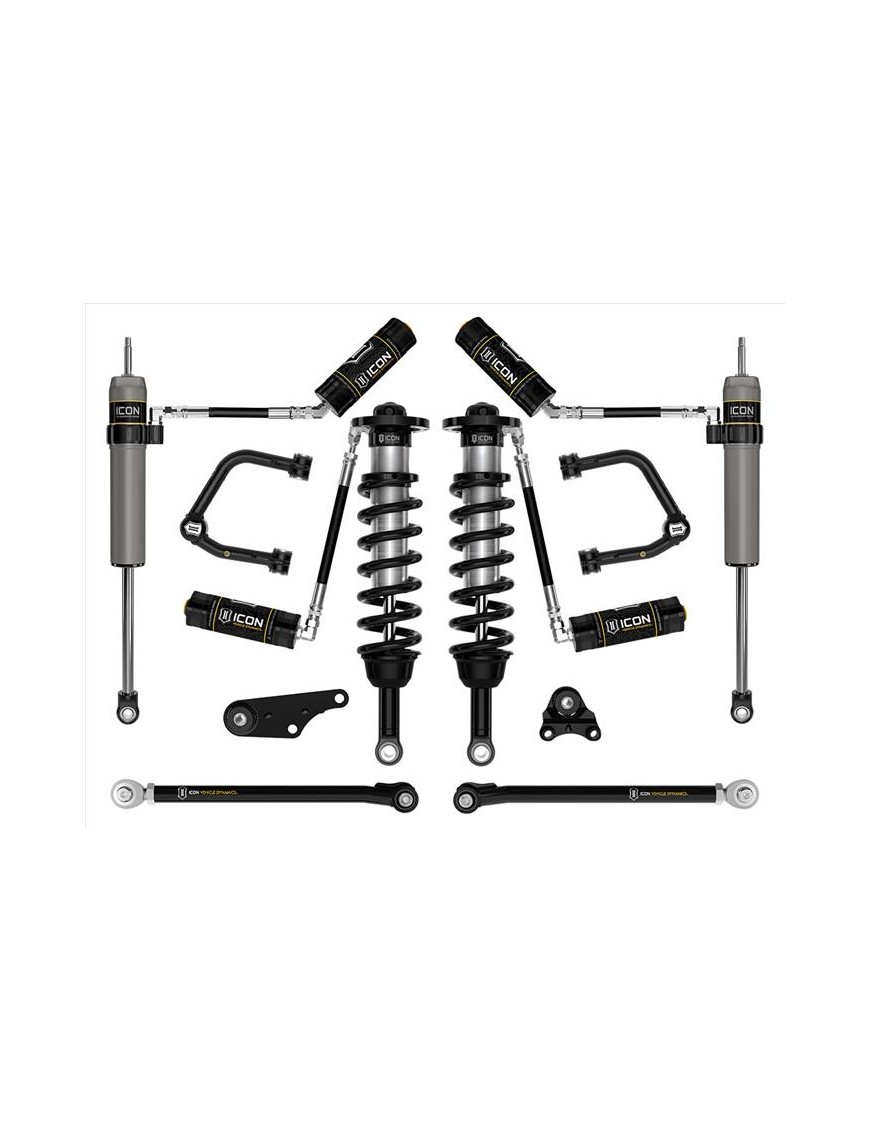 Zestaw Zawieszenia ICON 1.25-3'' Lift, Stage 7 Wahacze Rurowe, Toyota Tacoma 2024