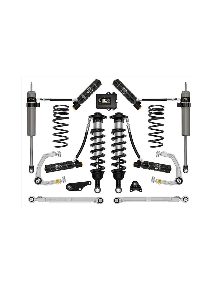 Zestaw Zawieszenia ICON 1.25-3'' Lift, Stage 10 BIllet, Sprężyny Progresywne Toyota Tacoma 2024