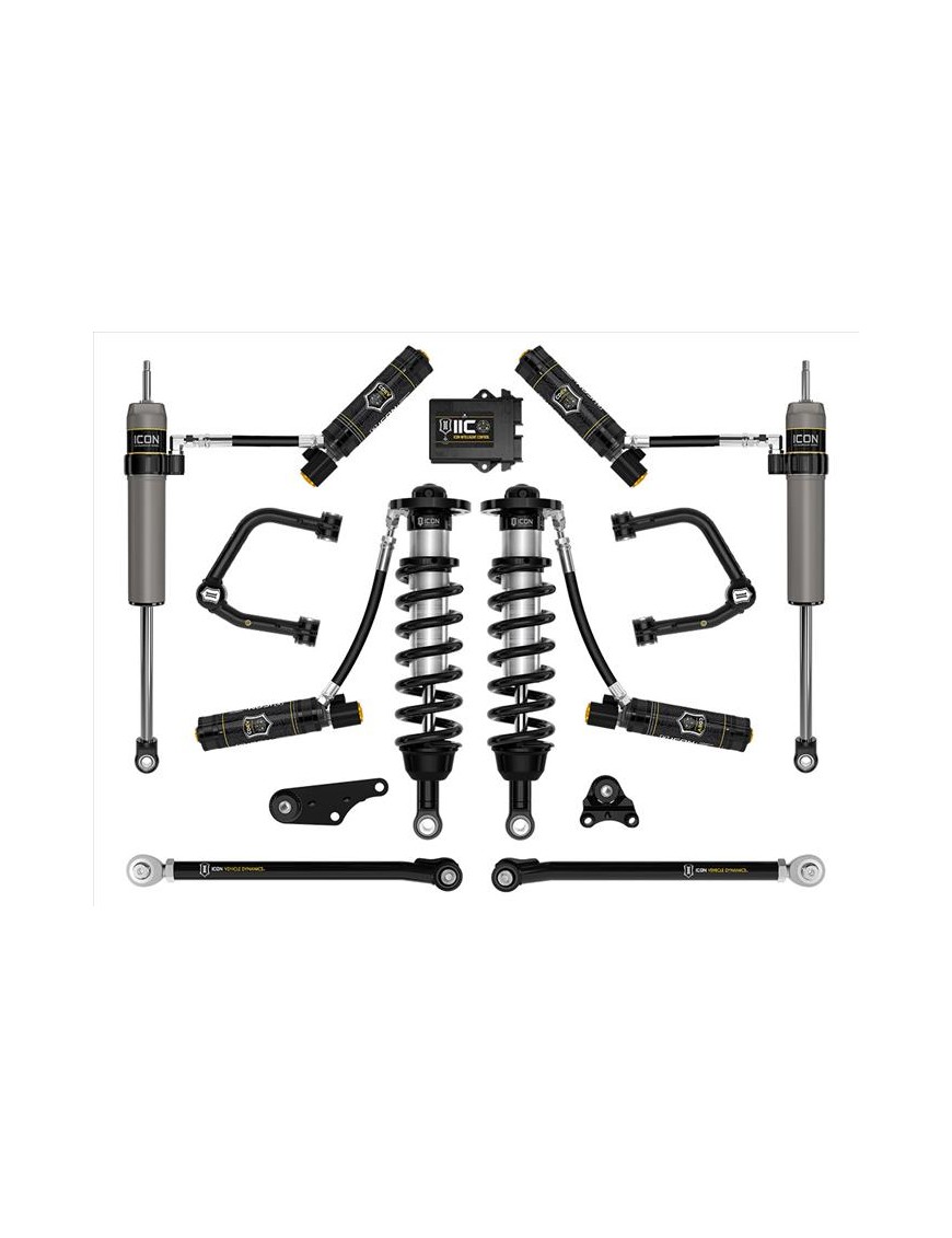Zestaw Zawieszenia ICON 1.25-3'' Lift, Stage 10 Wahacze Rurowe, Toyota Tacoma 2024