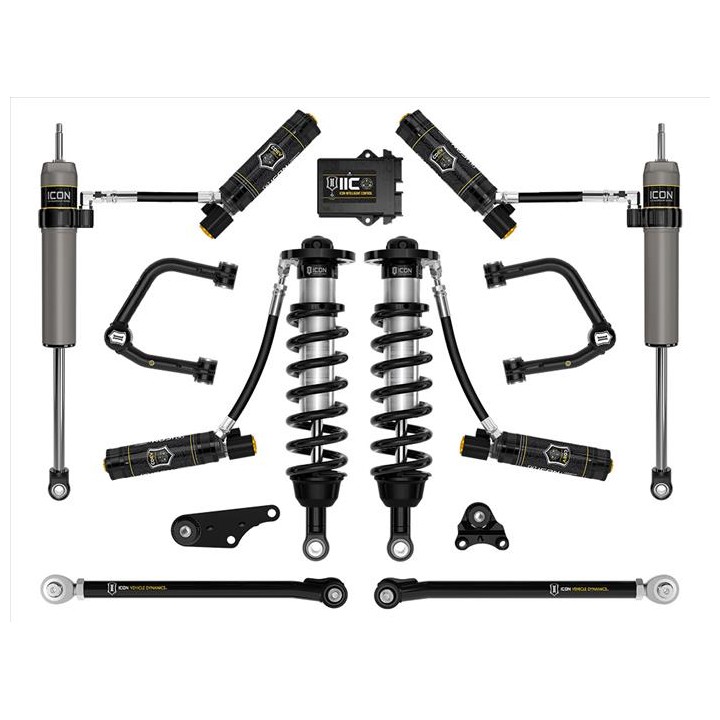 Zestaw Zawieszenia ICON 1.25-3'' Lift, Stage 10 Wahacze Rurowe, Toyota Tacoma 2024