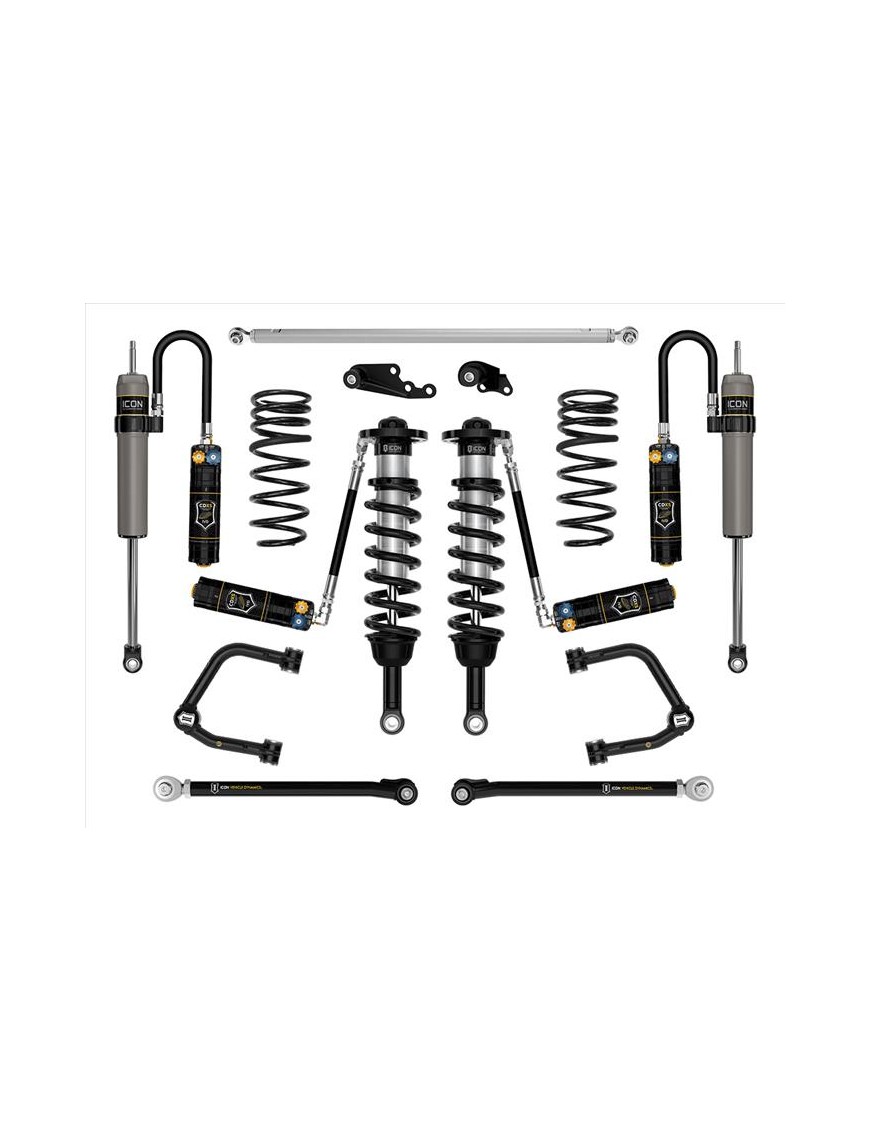 Zestaw Zawieszenia ICON CDXS Lift 1,25-3'' Stage 8, Wahacze Rurowe Lexus GX550