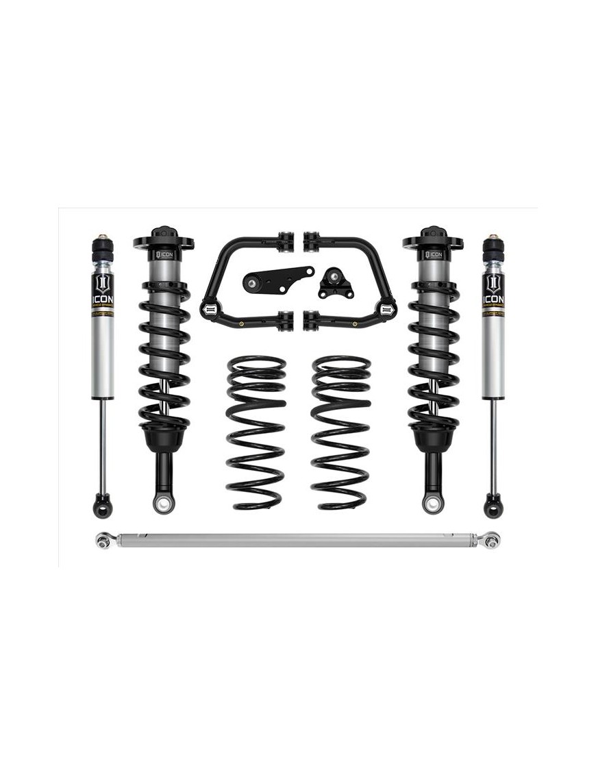 Zestaw Zawieszenia ICON Lift 1,25-3'' Stage 3, Wahacze Rurowe Toyota Land Cruiser 250