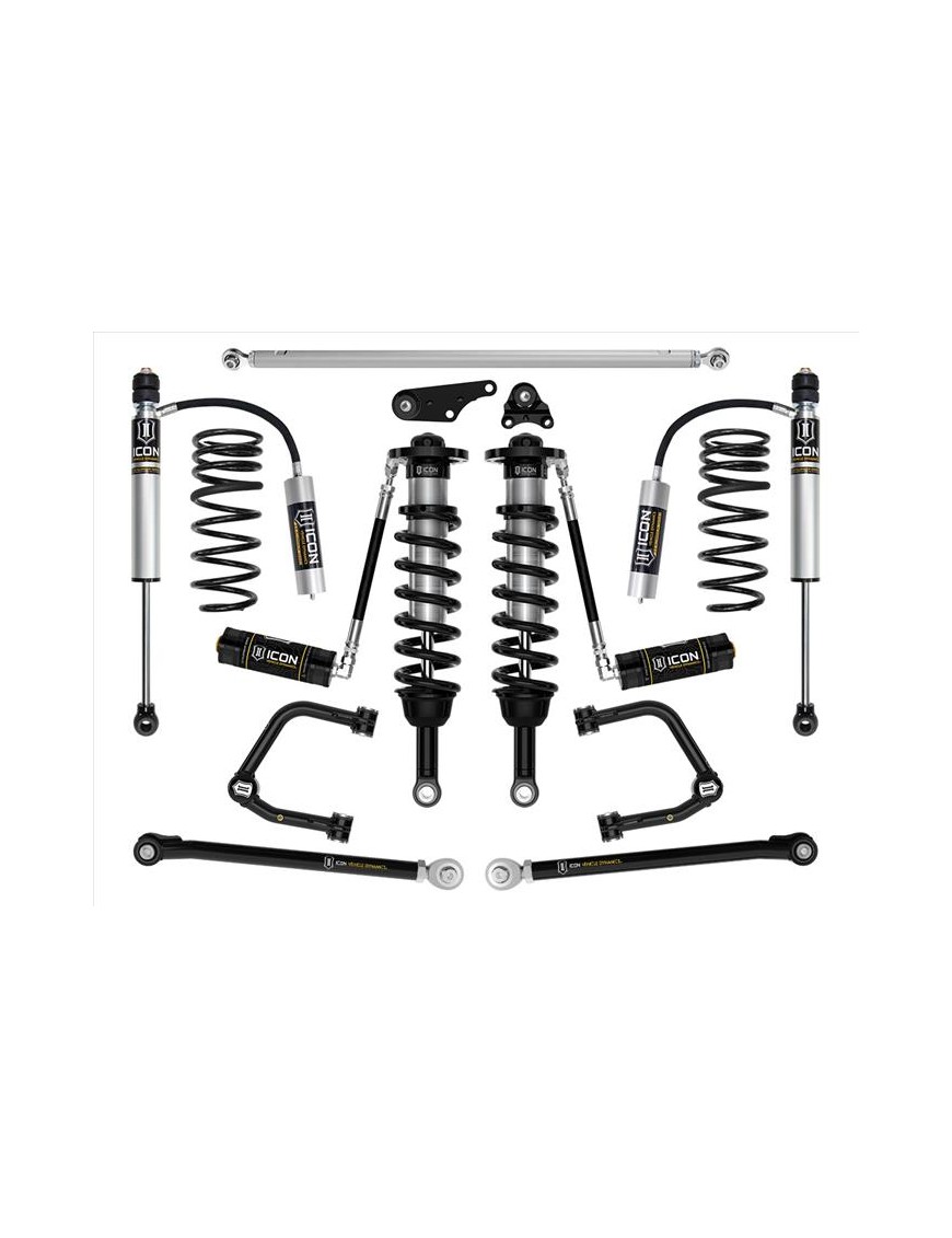 Zestaw Zawieszenia ICON Lift 1,25-3'' Stage 4, Wahacze Rurowe Toyota Land Cruiser 250