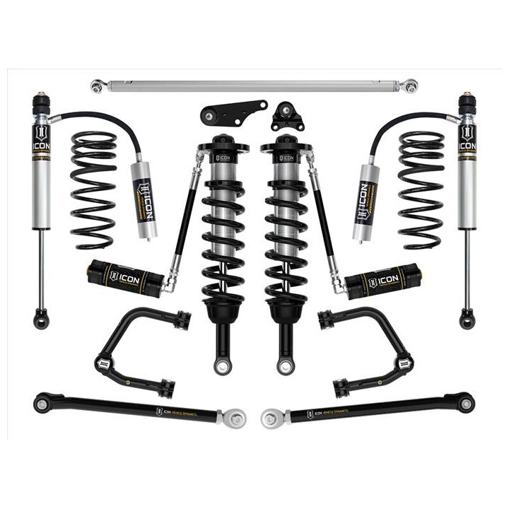 Zestaw Zawieszenia ICON Lift 1,25-3'' Stage 4, Wahacze Rurowe Toyota Land Cruiser 250